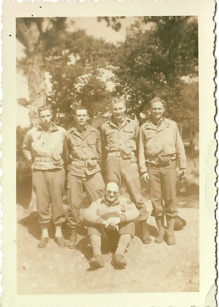 Original U.S. WWII Named 112th Engineer Battalion D-Day, Omaha Beach Veteran Grouping For 1st Lt. Merle Barr - 20 Items