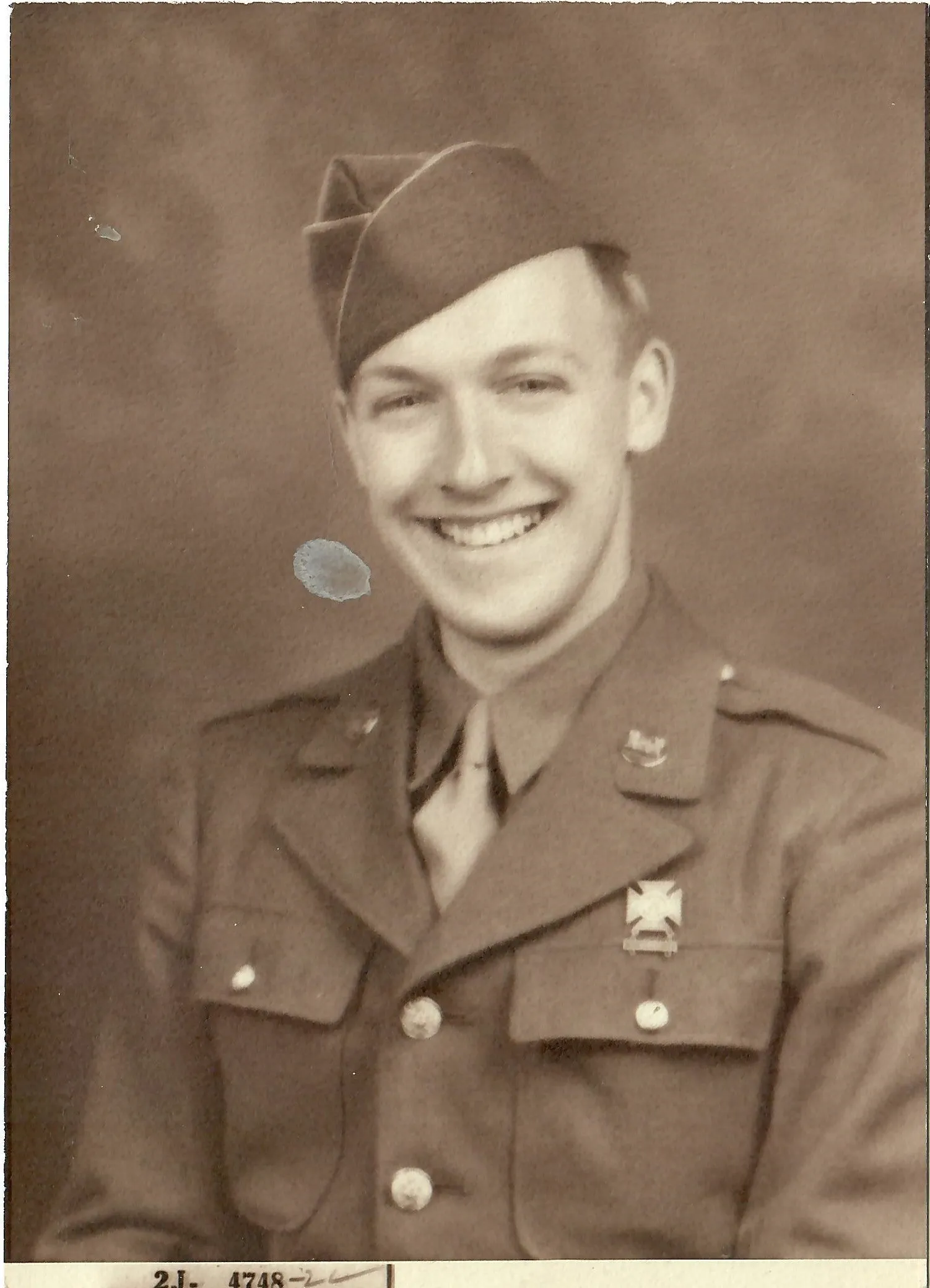 Original U.S. WWII Named 112th Engineer Battalion D-Day, Omaha Beach Veteran Grouping For 1st Lt. Merle Barr - 20 Items