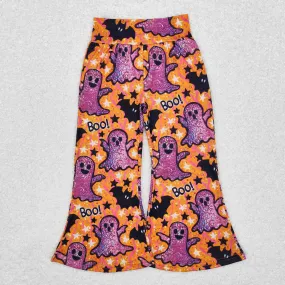 P0609  baby girl clothes spooky girl halloween bell bottoms pant