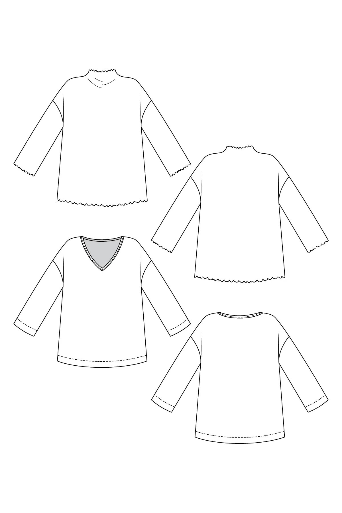 PDF Pattern - Olo Tee & Pants | Named Clothing