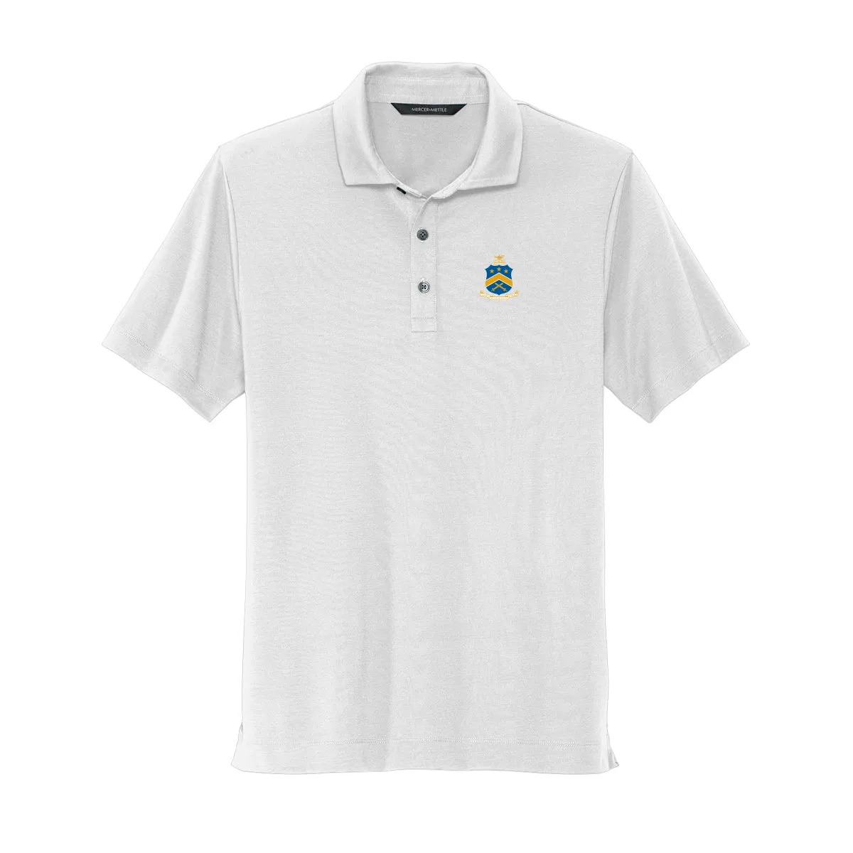 Pi Kapp White Crest Polo