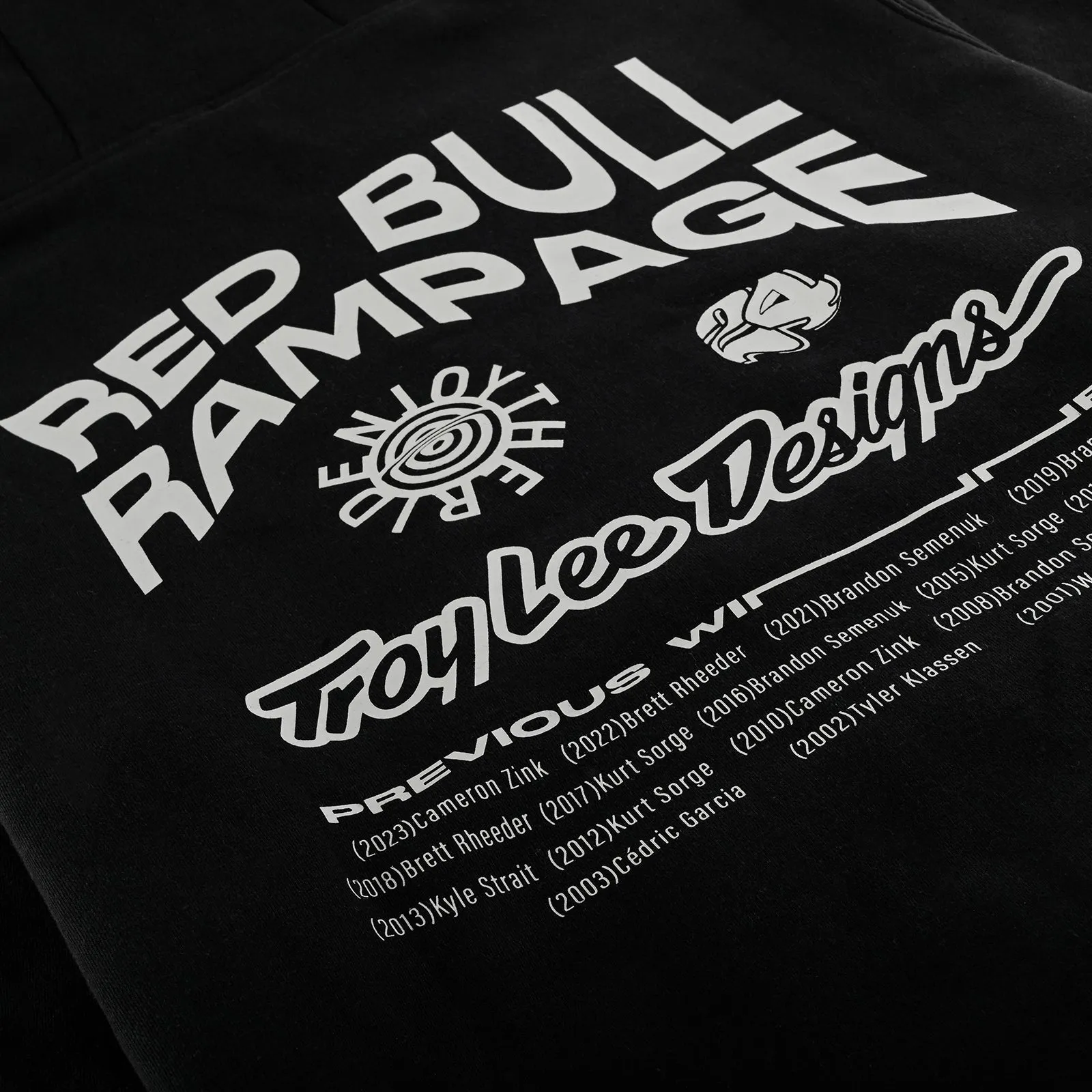 Pullover Hoodie Troy Lee Designs X Redbull Rampage Mind Melt Black