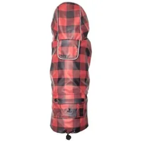 Red/Black Buffalo London Raincoat