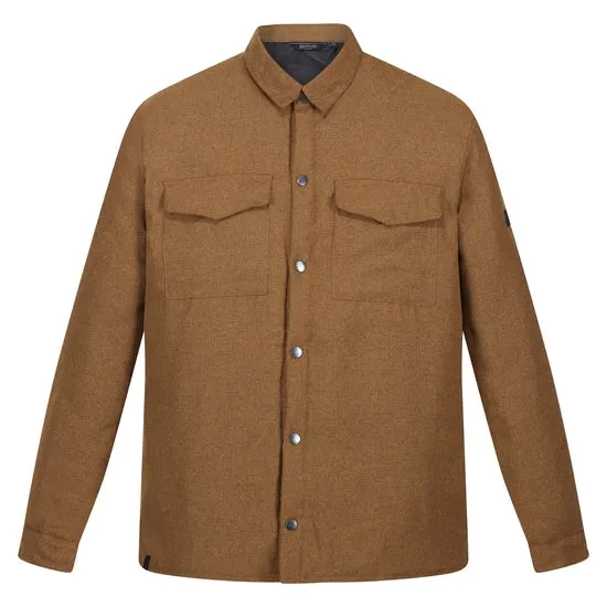 Regatta Mens Gawayne Insulated Wool Effect Winter Shirt