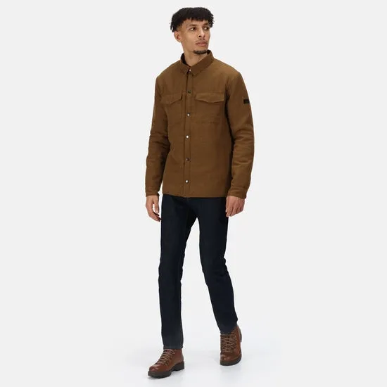 Regatta Mens Gawayne Insulated Wool Effect Winter Shirt