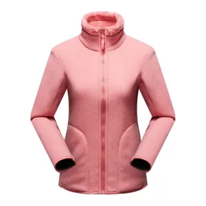 Reversible Winter Warm Polar/Coral Fleece Hooded Pullover Jackets