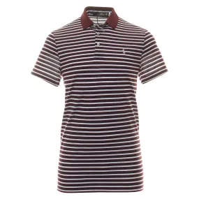 RLX Ralph Lauren Tour Stripe Pique Polo Shirt