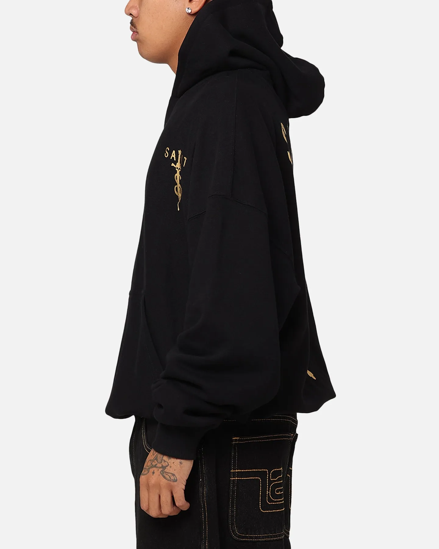 Saint Morta Daggers Premium Hoodie Black/Gold