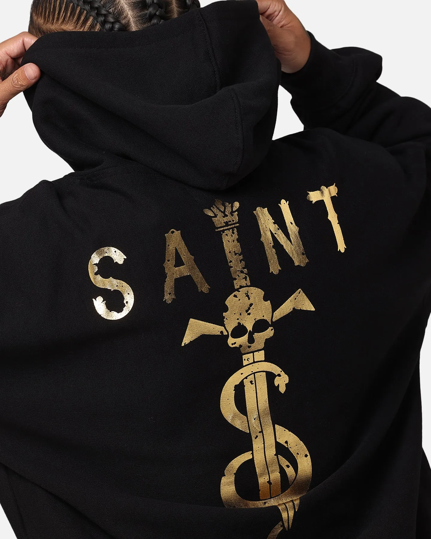 Saint Morta Daggers Premium Hoodie Black/Gold