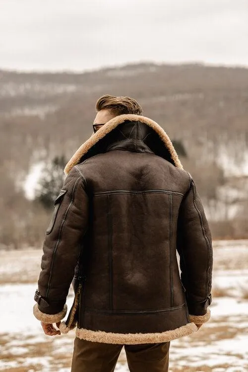 Shearling Leather Jacket