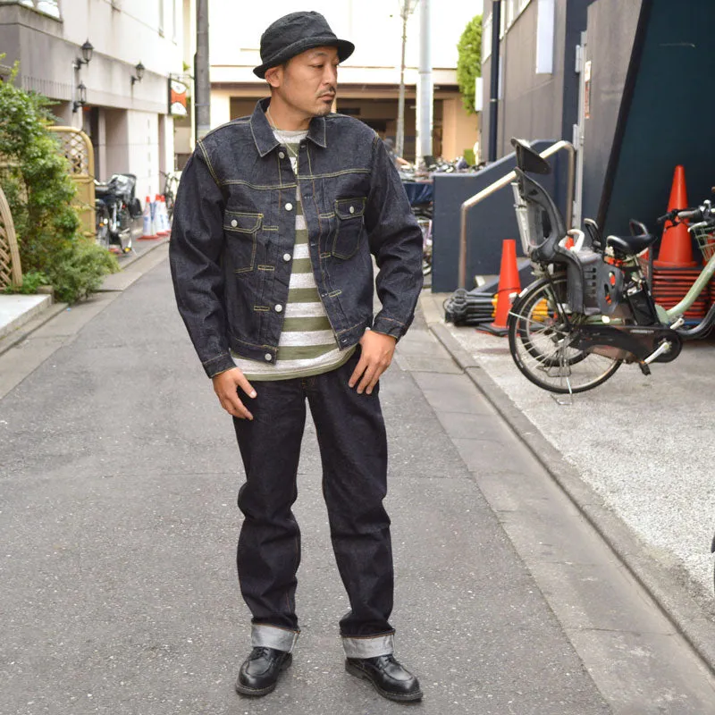 STUDIO D'ARTISAN "SD-412" 15oz Right Hand Denim Type 2 Denim Jacket