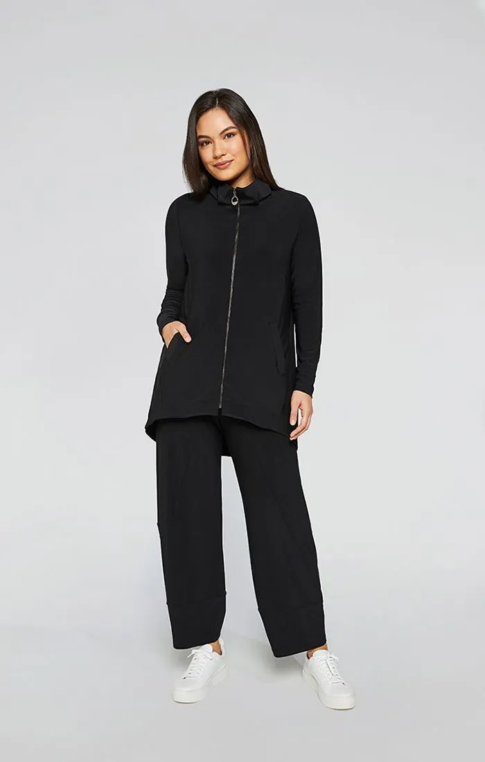 Sympli, 25140 Zest Pleat Neck Jacket