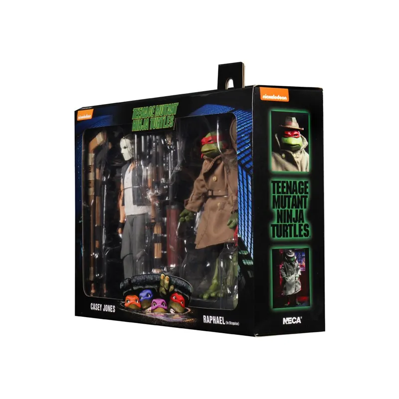 Teenage Mutant Ninja Turtles 90’s Movie Casey Jones & Raphael (In Disguise) 2-Pack 7-inch Scale Action Figures