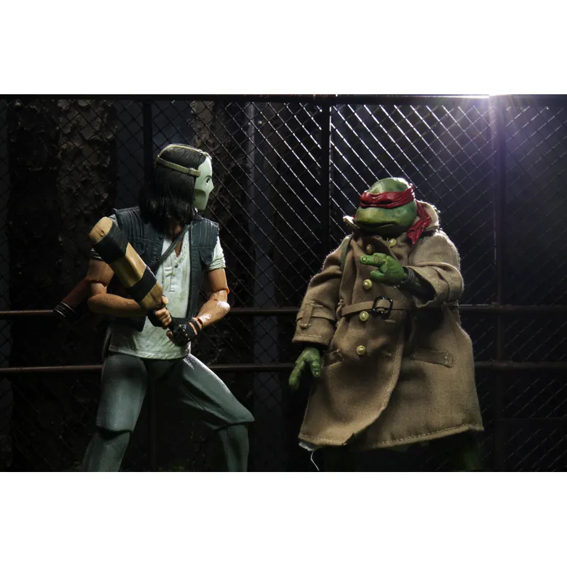 Teenage Mutant Ninja Turtles 90’s Movie Casey Jones & Raphael (In Disguise) 2-Pack 7-inch Scale Action Figures