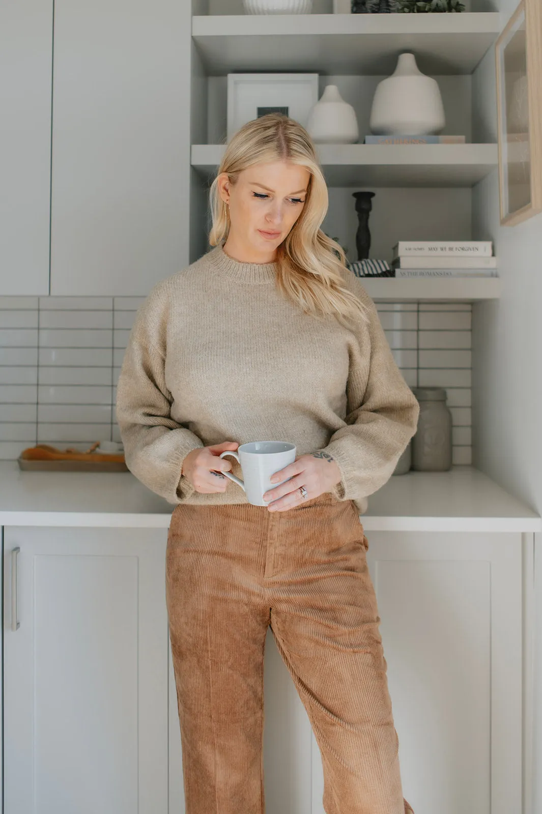 The Faye Sweater - Oat