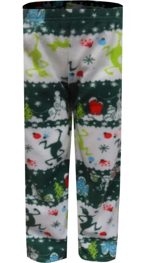 The Grinch Coming To Town Fair Isle Toddler Lounge Pants