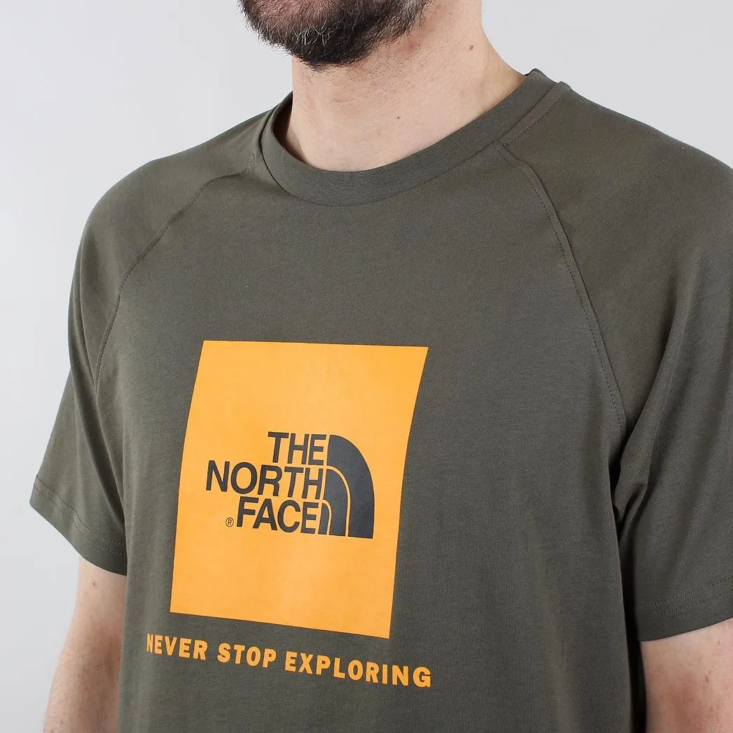 The North Face Raglan Red Box T-shirt