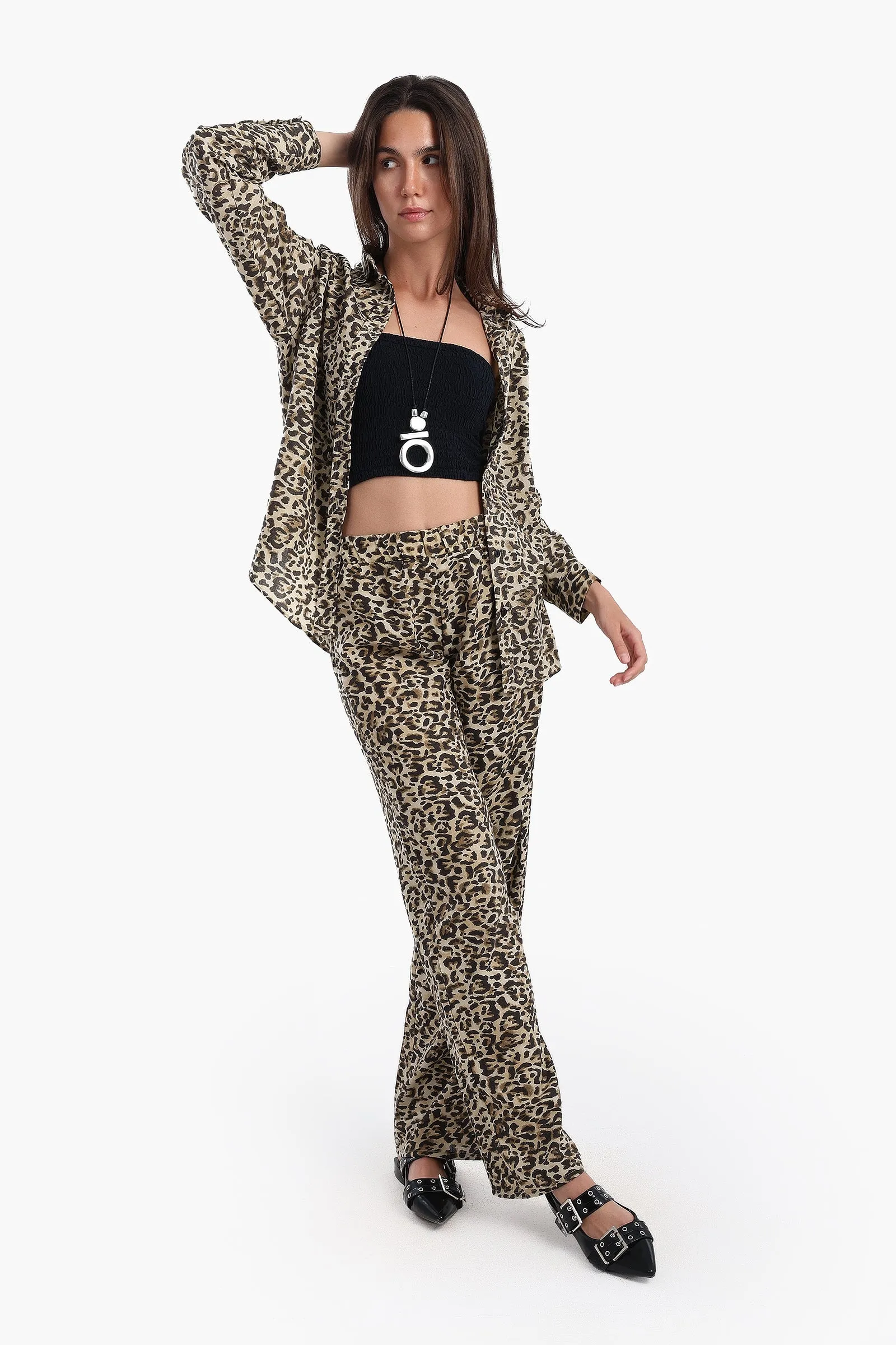 Tiger Print Pants