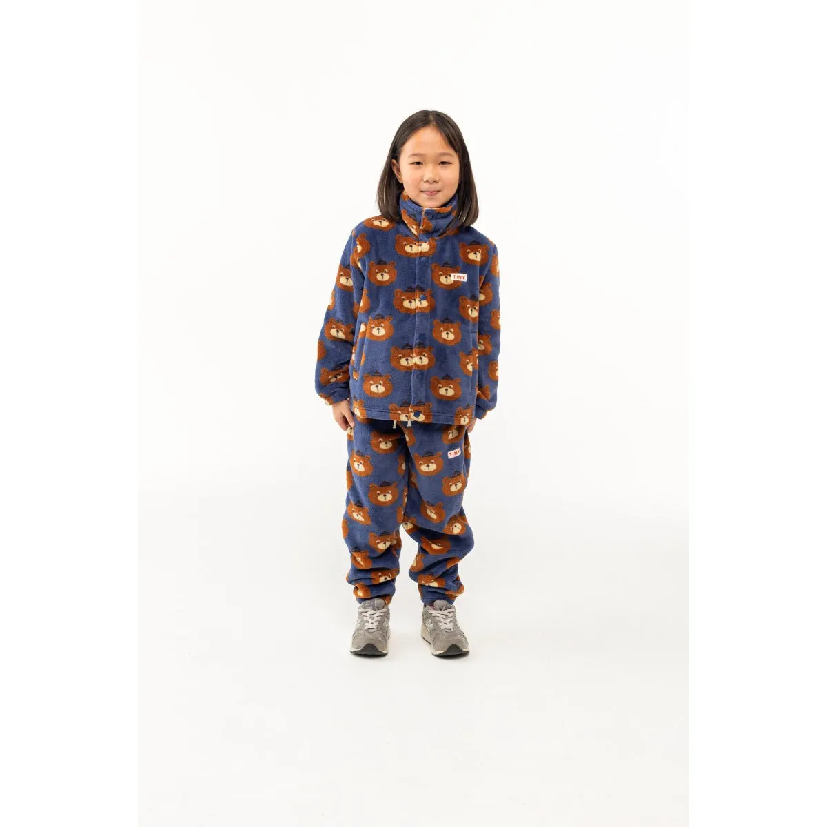 Tiny Cottons - Bears polar fleece jacket