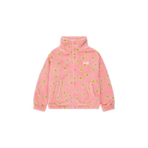 Tiny Cottons - Daisies polar fleece jacket