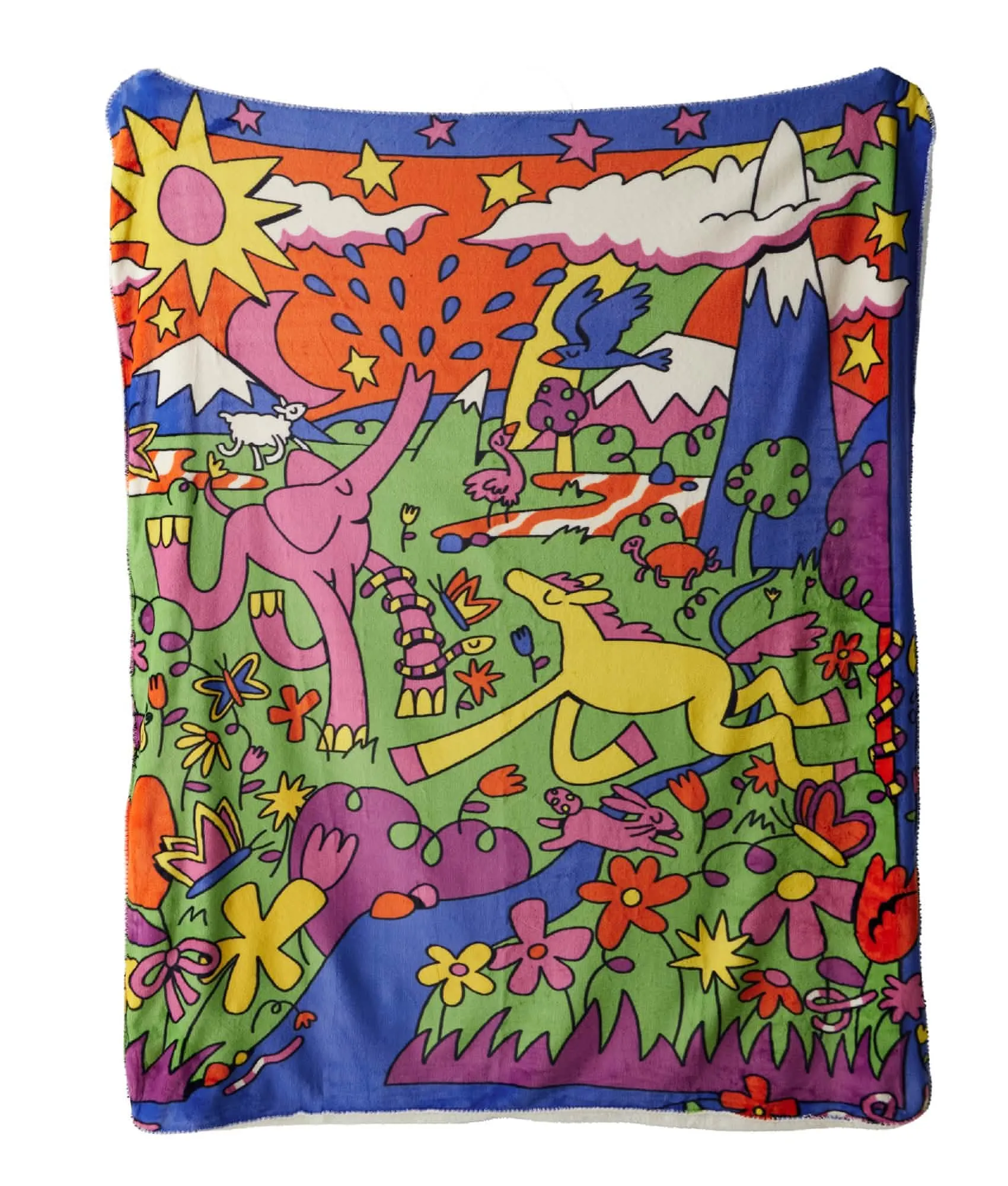 U by Bedsure Animal Paradise Blanket