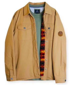 Vintage Sherpa- Lined Canvas Jacket