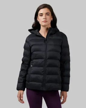 Woman's Lightweight Packable Jacket - Black