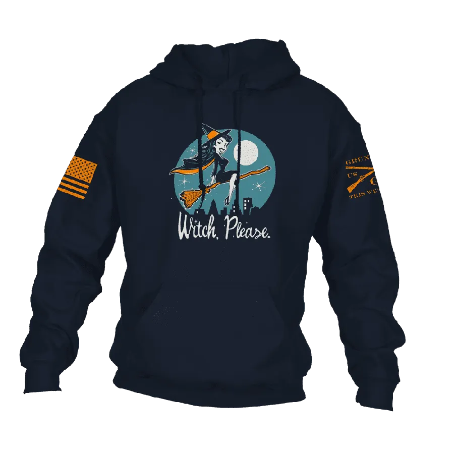 Women's Witch, Please Hoodie - Navy