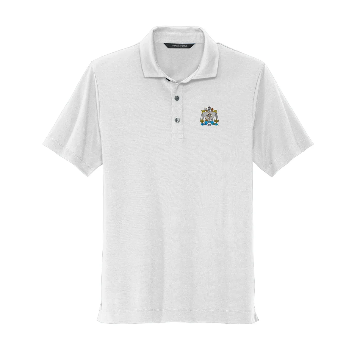 ZBT White Crest Polo